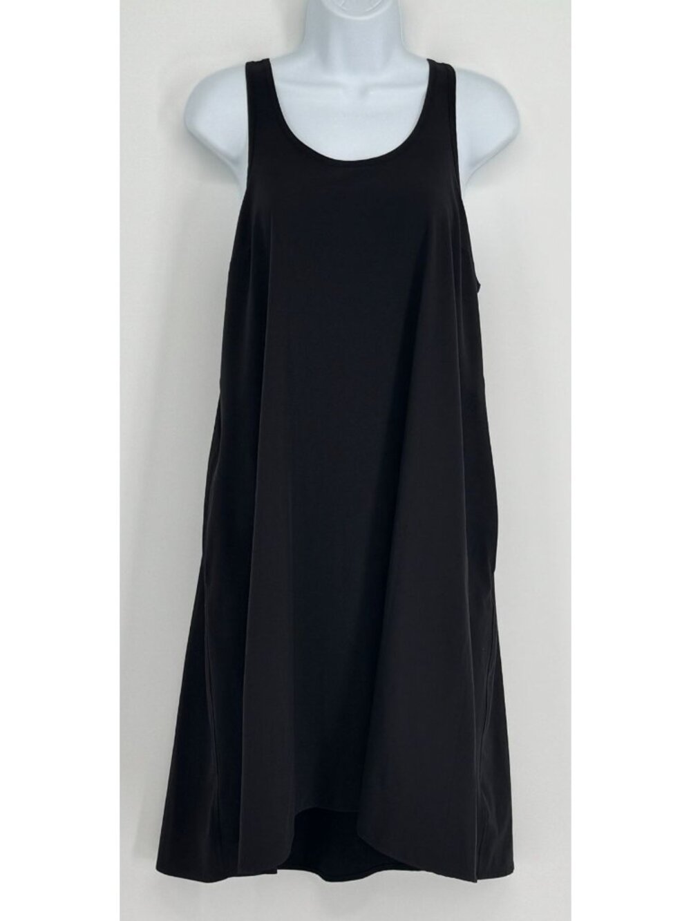 Athleta Women S Black Performance Dress Sleeveless Racerback Golf Tennis Pockets